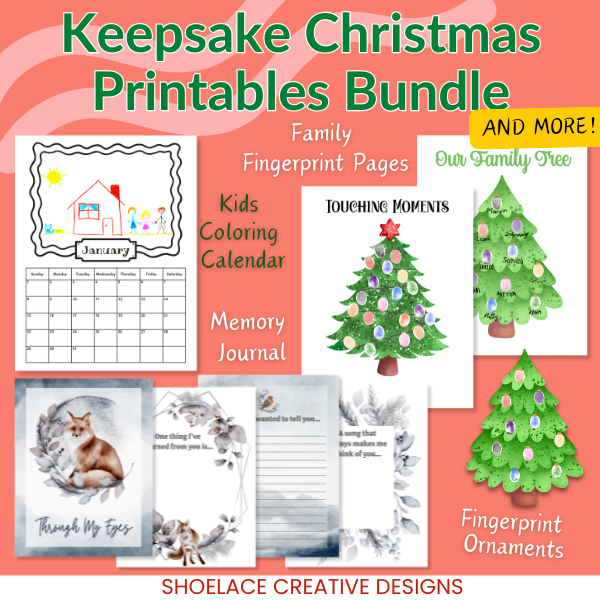 Keepsake Christmas Printables Bundle - Personal Use
