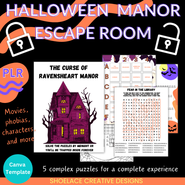 Halloween Manor Escape Room