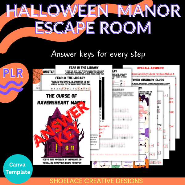 Halloween Manor Escape Room