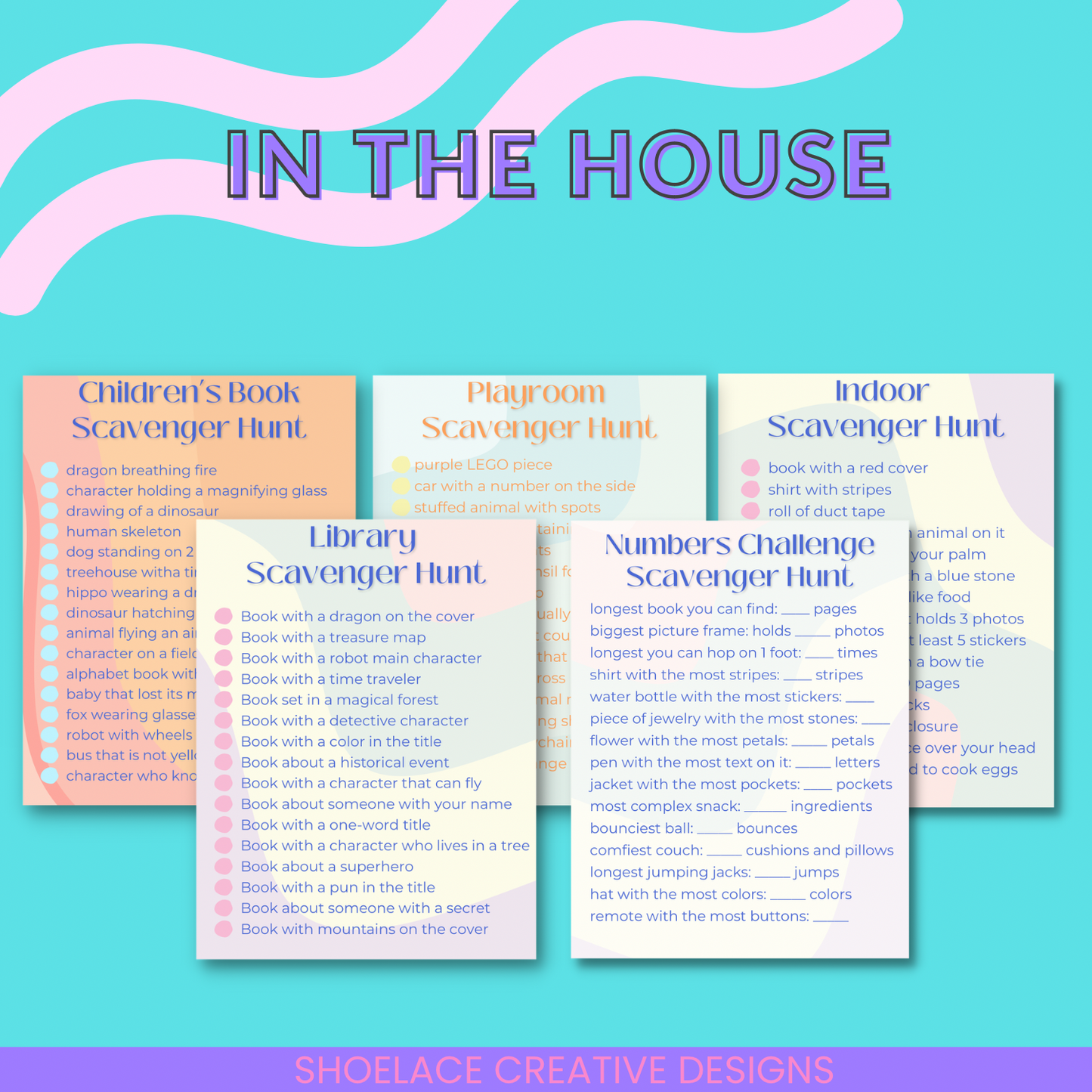 Summertime Scavenger Hunts PLR