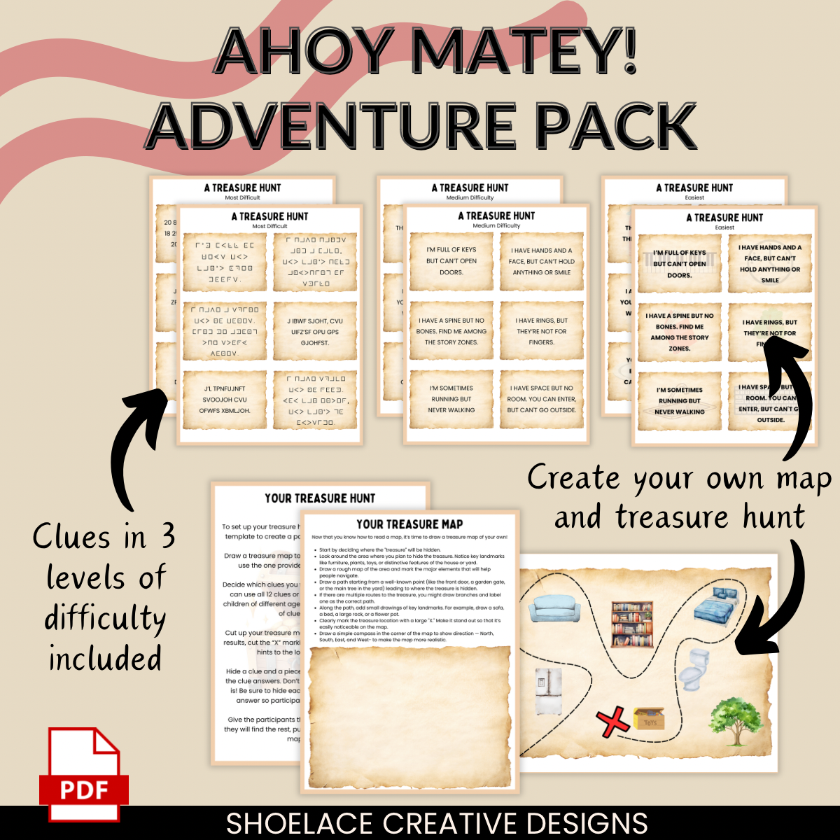 Ahoy Matey! Adventure Pack - Personal Use