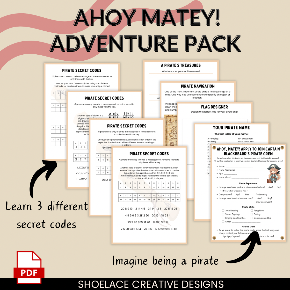 Ahoy Matey! Adventure Pack - Personal Use