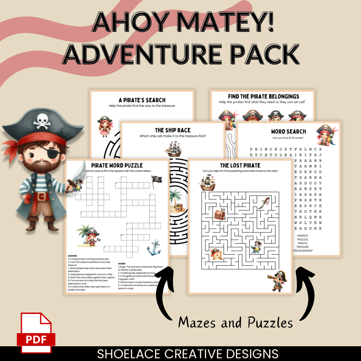 Ahoy Matey! Adventure Pack - Personal Use