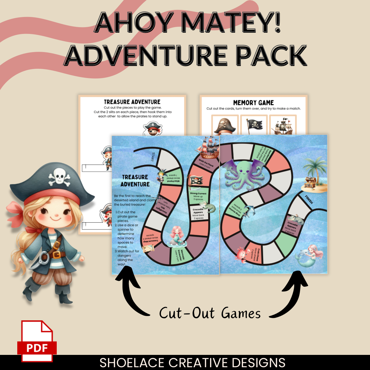 Ahoy Matey! Adventure Pack - Personal Use