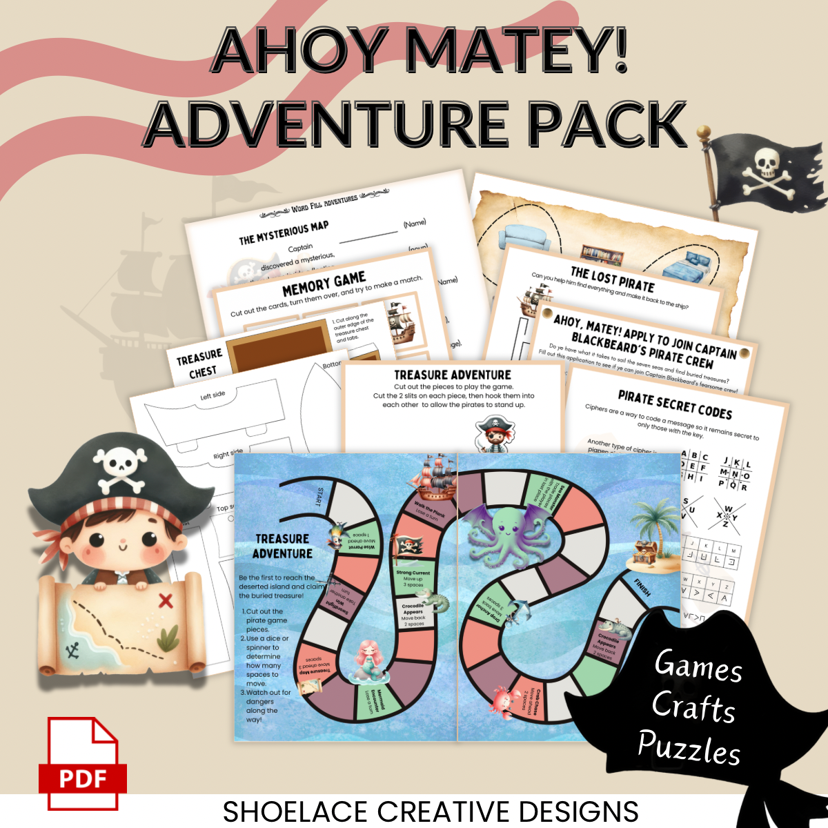 Ahoy Matey! Adventure Pack - Personal Use