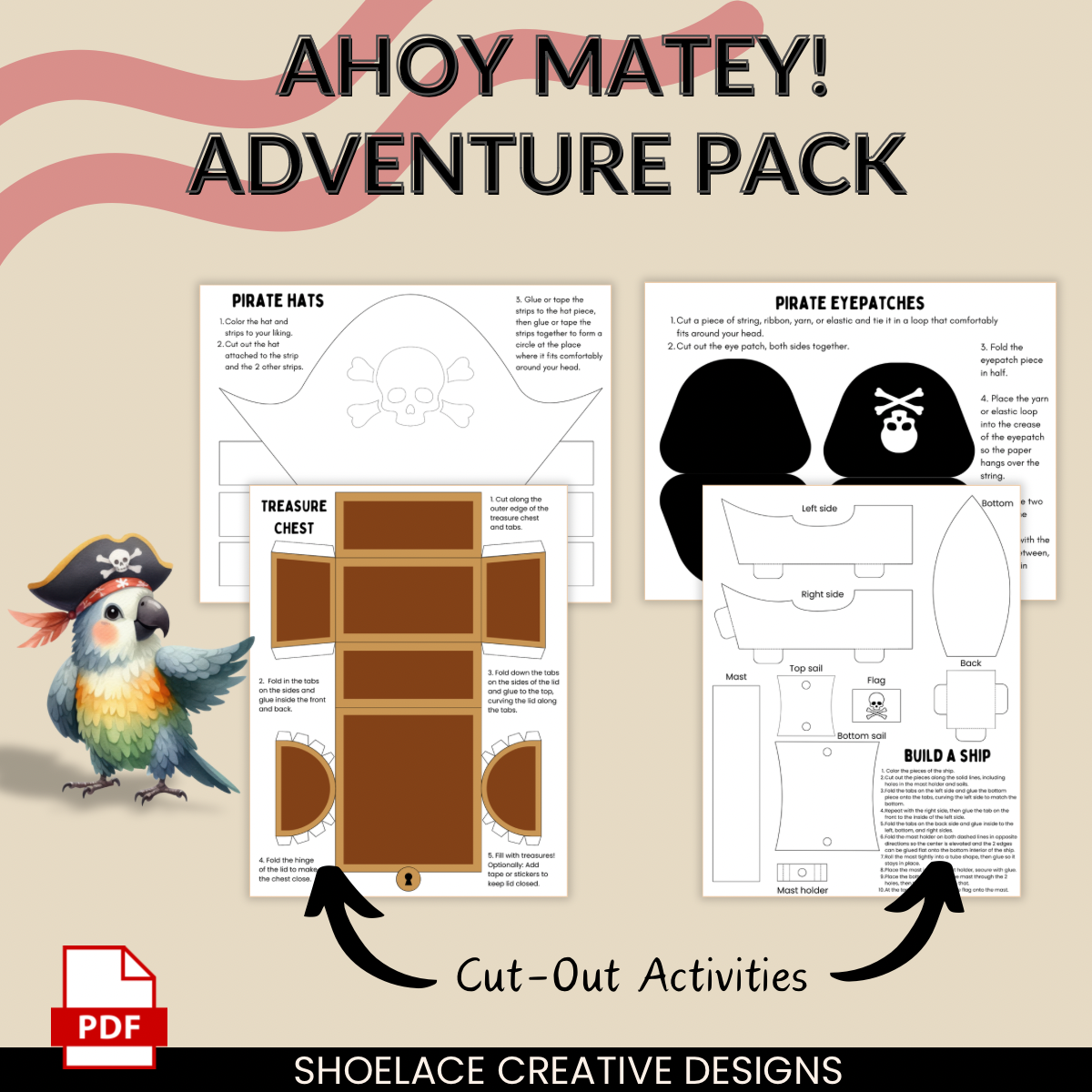 Ahoy Matey! Adventure Pack - Personal Use