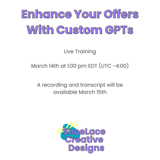 Custom GPT Live Training