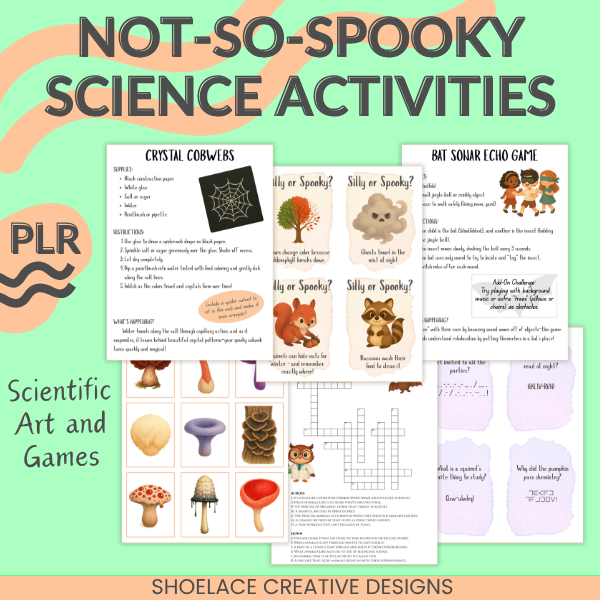 Not-So-Spooky Science Activities β ShoeLace Creative Designs
