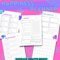 Happiness Printable Planner