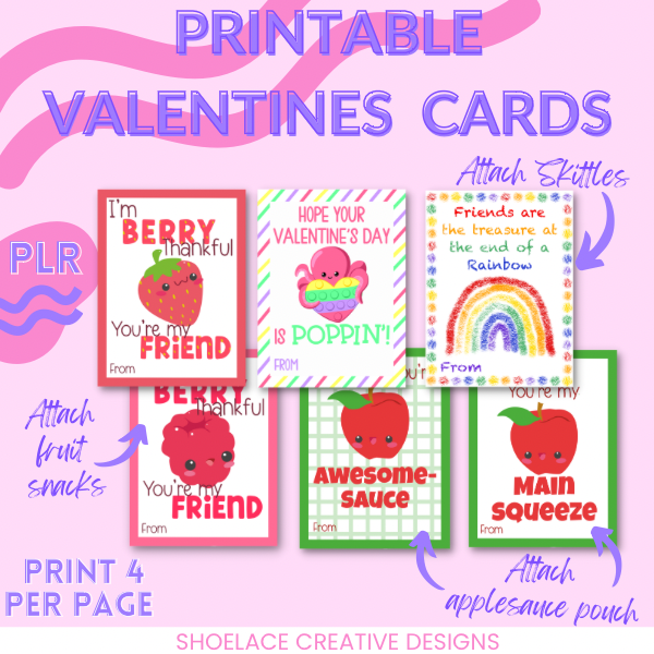 Printable Kid’s Valentines